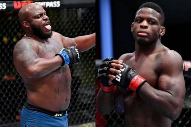 "God should have let me kept mine" - Derrick Lewis hilariously points out how Phil Hawes has a full head of hair during UFC Vegas 26 fight