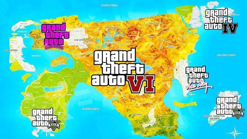 Suposto mapa de GTA 6 vaza e mostra nova Vice City [rumor]