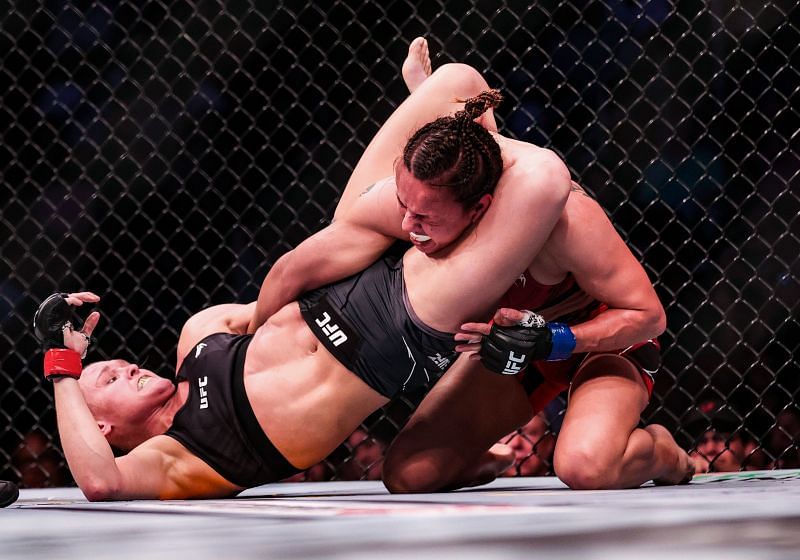 Andrea Lee may have saved her UFC career with her win over Antonina Shevchenko.