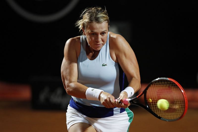 Anastasia Pavlyuchenkova will look to take control