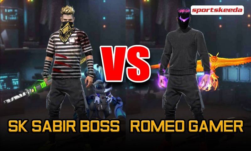 SK Sabir Boss vs Romeo Gamer in Free Fire