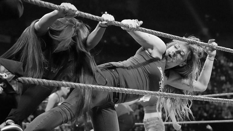 Becky Lynch in action