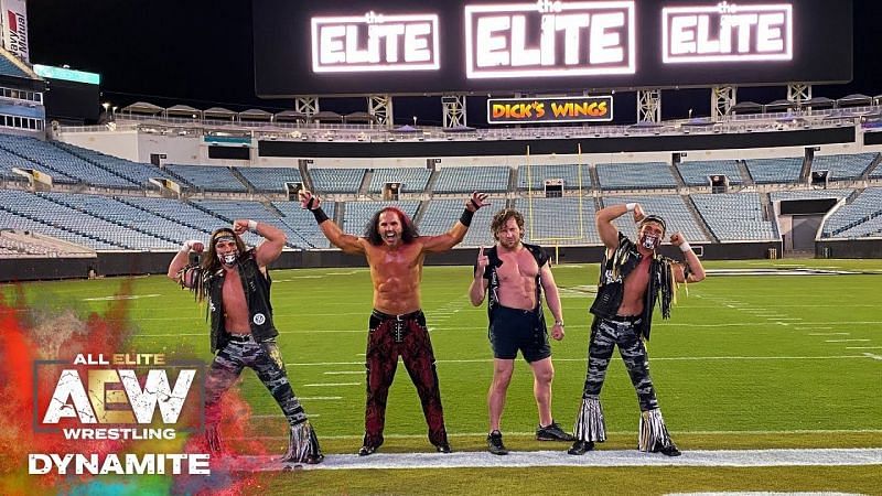 Matt Hardy and The Elite