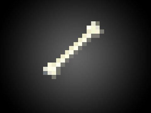 Bones in Minecraft (Image via planetminecraft)