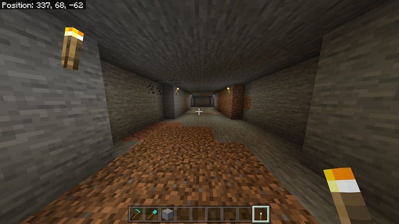 Interior of the Hobbit Hole Minecraft