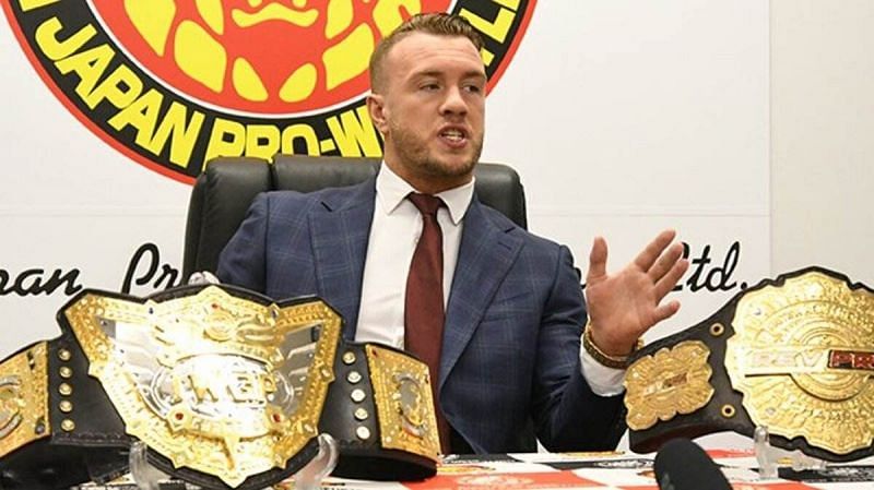 Will Ospreay was forced to vacate the IWGP World Heavyweight Championship