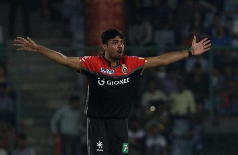 Avesh Khan had made his IPL debut for RCB in 2017