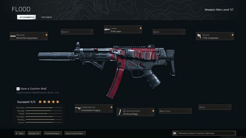 The Modern Warfare MP5 is best suited for close-quarter combat, where it can easily take down enemies (Image via Activision)