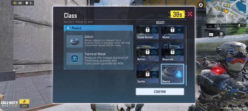 A new BR Class was seen in COD Mobile Test Servers (Image via Samurai Cyber Gaming YouTube channel)