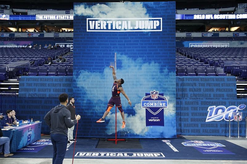 NFL scouts often look for a high vertical jump from wide receivers, cornerbacks and pass rushers