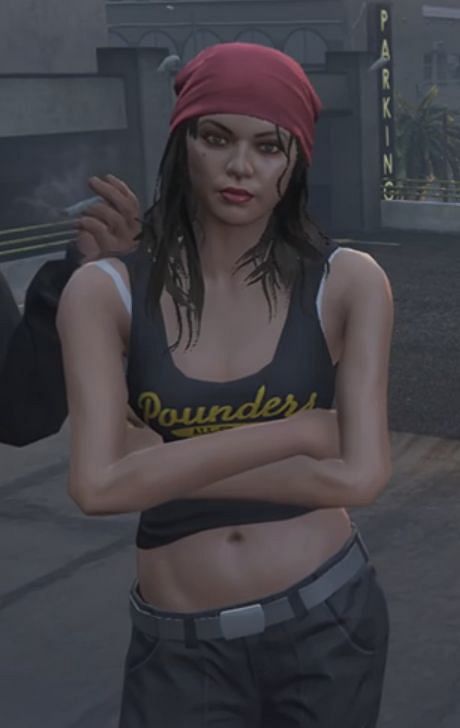 Penny Evans, as seen in GTA 5 R (Image via NoPixel Wiki)