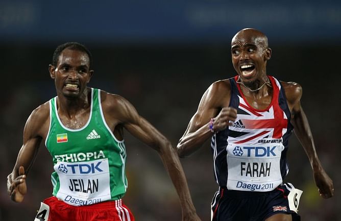 How do you beat Mo Farah?