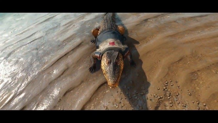 The pet alligator (Image via Ubisoft)