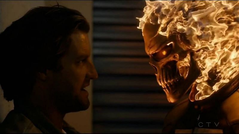 Robbie Reyes&#039; Ghost Rider from Agents of S.H.I.E.L.D. (Image via ABC)