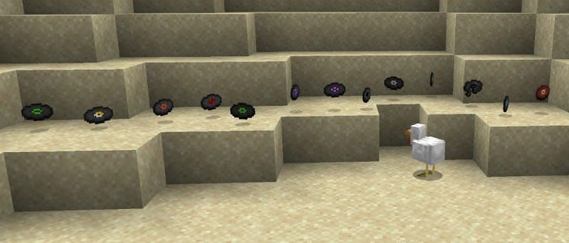 Music discs (Image via Mojang)