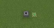 Sticky piston and dispenser (Image via Minecraft)