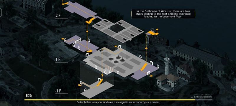 Players can make use of COD Mobile&#039;s Alcatraz (Image via Activision)