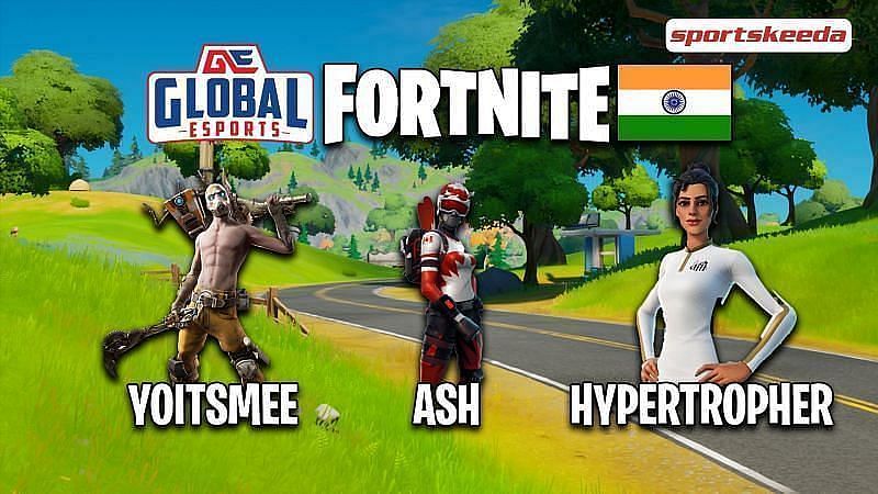 In conversation with Shaun &quot;yoitsmee&quot; Pillai, Global Esports Fortnite roster (Image via Sportskeeda)