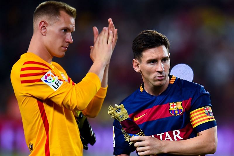 Barcelona captain Lionel Messi&#039;s contract with the club runs down in the summer