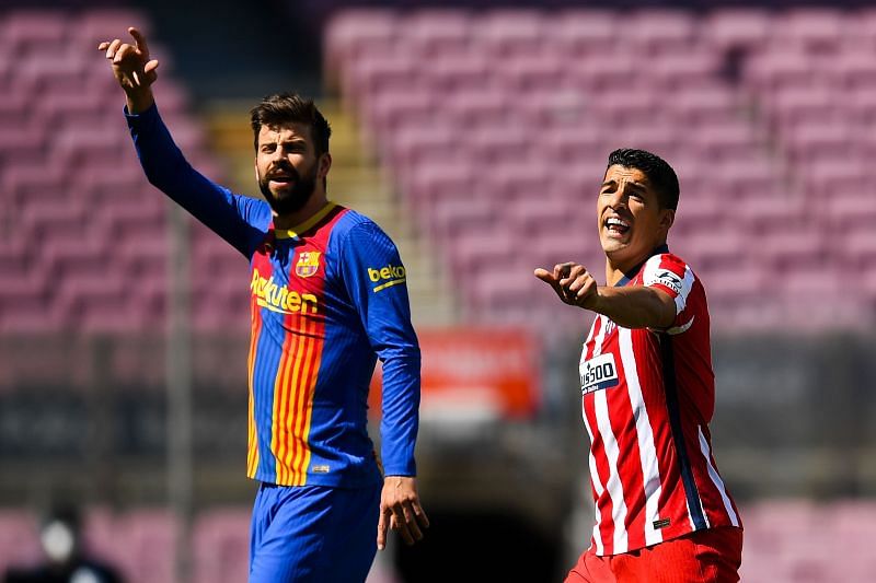 Suarez faced his former club on Saturday. (Photo by David Ramos/Getty Images)