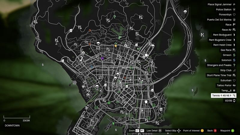 GTA 5 Interactive Map - Get Location On GTA V Map Using Coordinates!