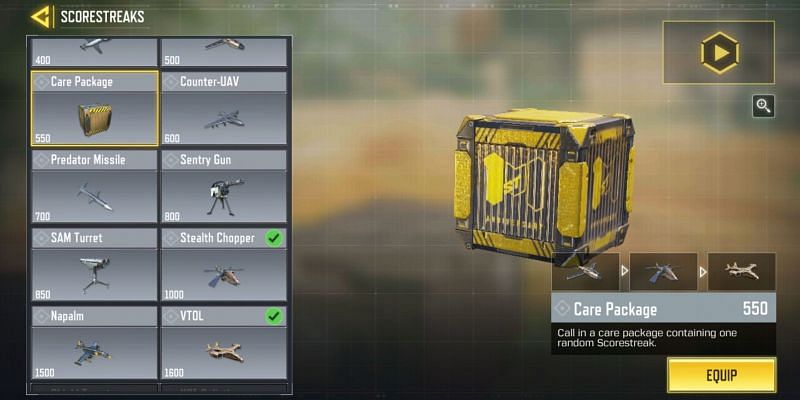 Care Package (Image via Activision)