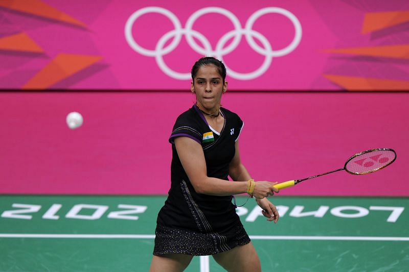 Saina Nehwal at the London Olympics
