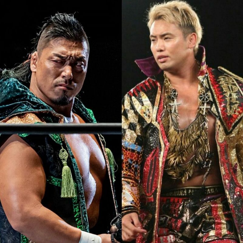 Shingo Takagi and Kazuchika Okada will face each other at Dominion for the vacant IWGP World Heavyweight Championship