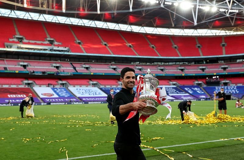 2020 FA Cup Final - the undoubted high of Arteta