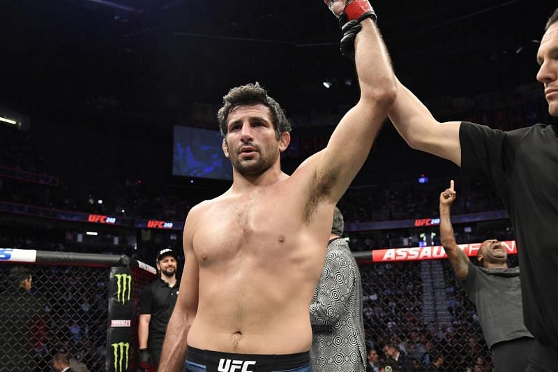 Beneil Dariush gets to the number three spot in the lightweight rankings