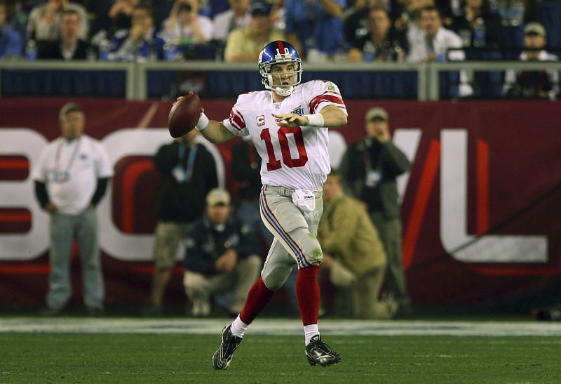 Eli Manning in Super Bowl XLII