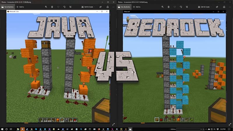 Edição Standard do Minecraft: Java e Bedrock Edition para PC