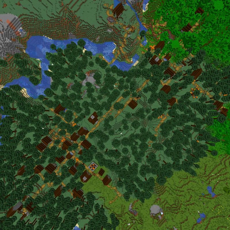 One giant village (Image via u/BigBrain5Head)