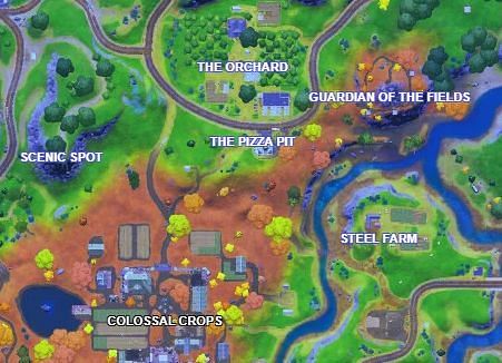 Fortnite Season 6 The Fastest Way To Drive From Durr Burger To Pizza Pit