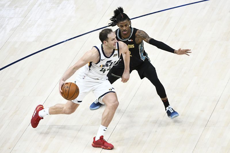 Memphis Grizzlies v Utah Jazz - Game 1 of round one of the 2021 NBA playoffs