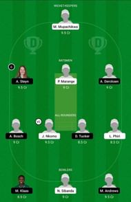 ZM-W vs SAW-E Dream11 Team