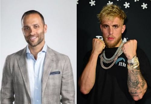 Nakisa Bidarian (Left- Credits: Nakisa Bidarian on LinkedIn ), Jake Paul (Right)