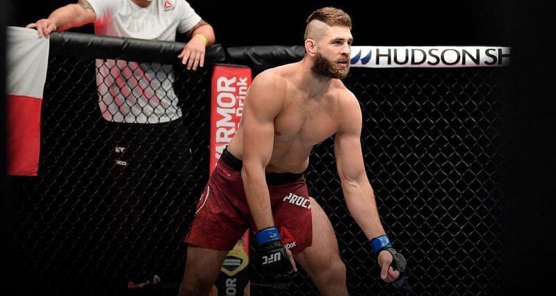 Jiri Prochazka during his UFC debut against Volkan Oezdemir in 2020