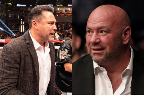 Oscar De La Hoya and Dana White