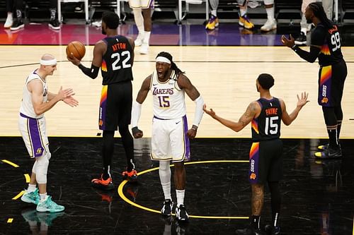 LA Lakers center Montrezl Harrell has been left out of the team's rotation