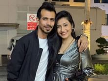 Watch: Yuzvendra Chahal peeks from behind the curtain as Dhanashree Verma dazzles in a dance video
