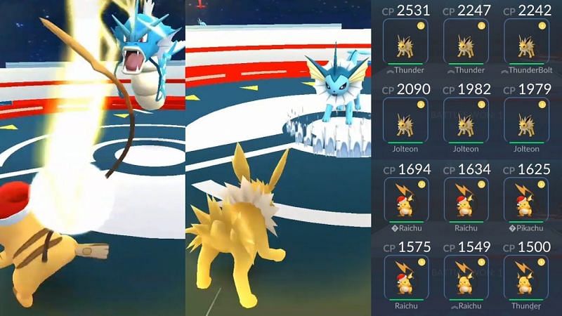 Jolteon&rsquo;s Moves