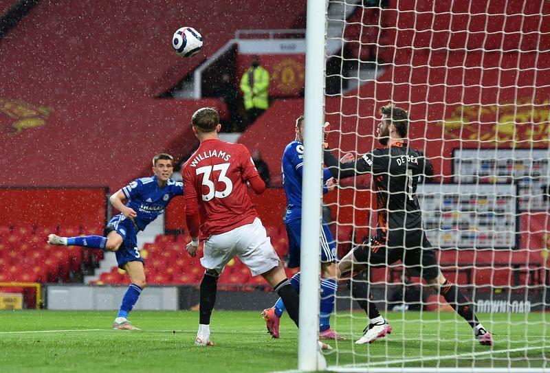 Thomas scored a ferocious volley that left Manchester United&#039;s David De Gea no chance