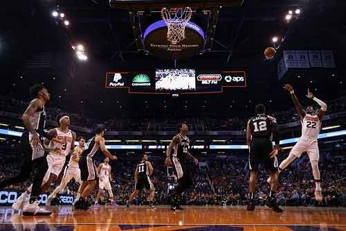 The San Antonio Spurs and the Phoenix Suns will face off at AT&T Center on Sunday