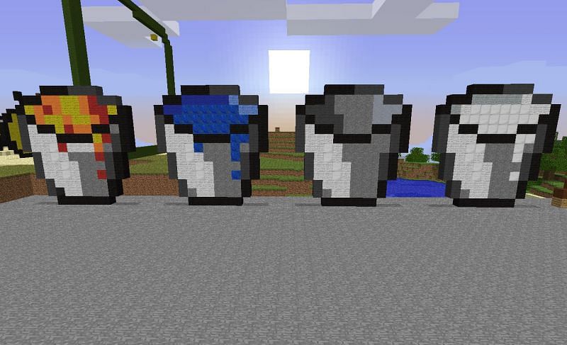 Buckets created with blocks (Image via Pinterest)