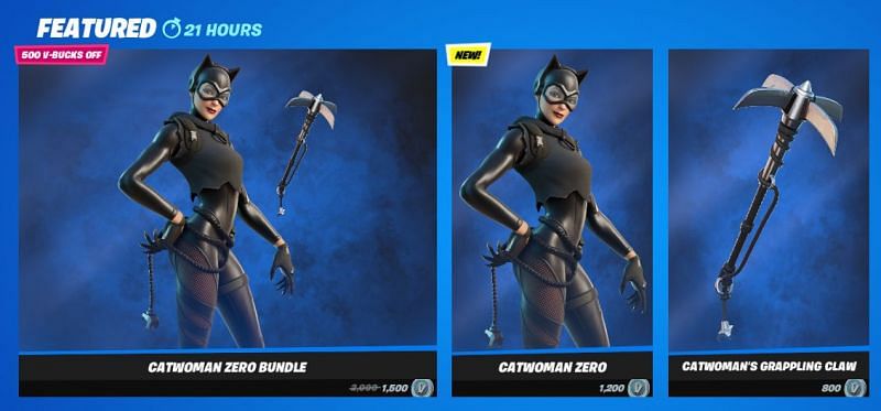 Catwoman is Currently in the Fortnite Item Shop {Image via Epic Games}