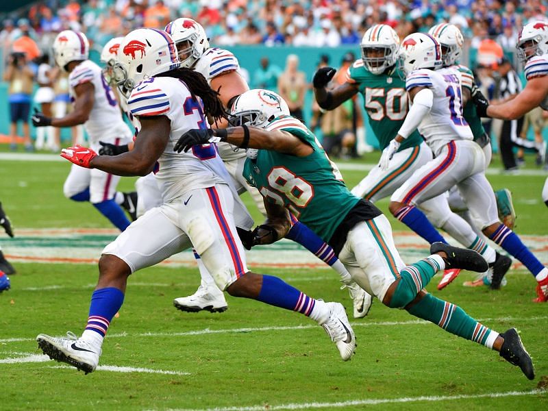 Bobby McCain with the Miami Dolphins