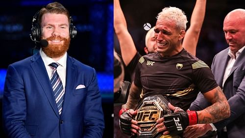 Paul Felder (left) and Charles Oliveira (right)