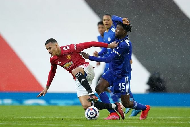 Leicester City all but secure Champions League qualification after win over Manchester United