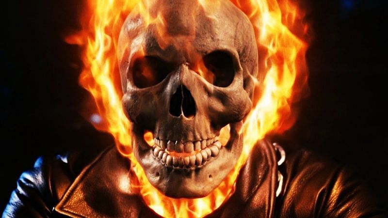 Ghost Rider using his penance stare (Image via Columbia Pictures)